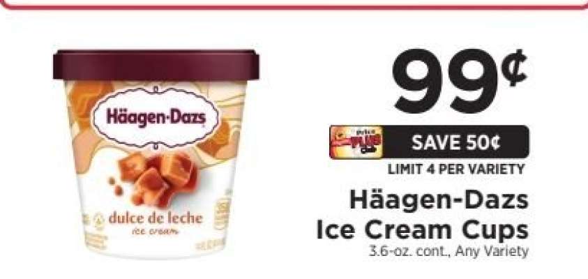 Häagen-Dazs Ice Cream Cups
