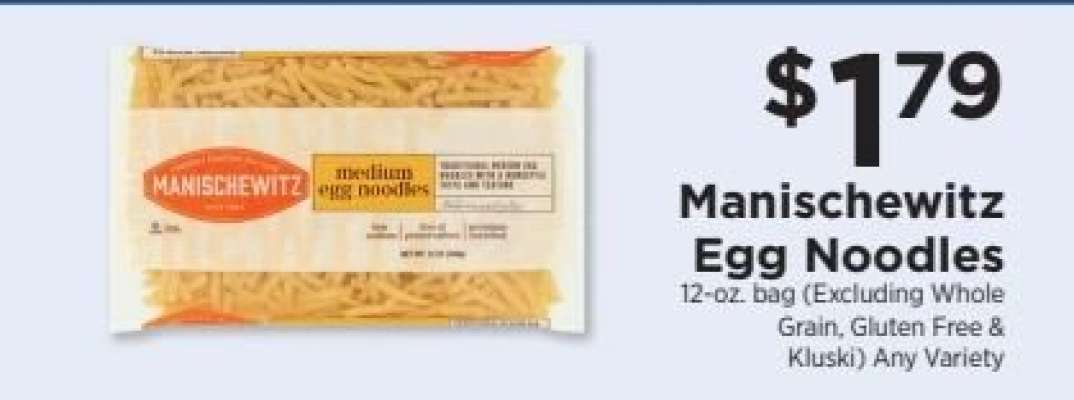 Manischewitz Egg Noodles