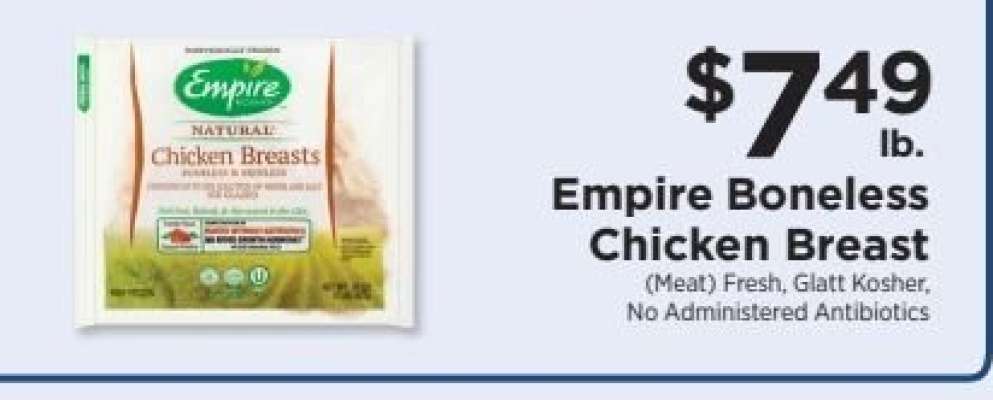 Empire Boneless Chicken Breast