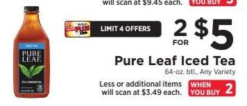 Pure Leaf Iced Tea