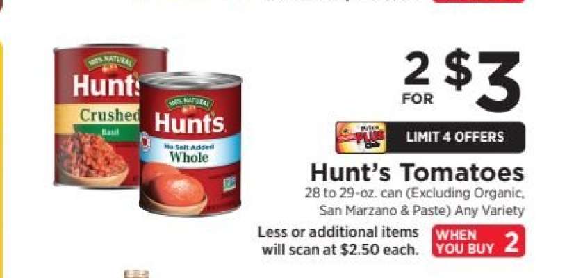 Hunt's Tomatoes