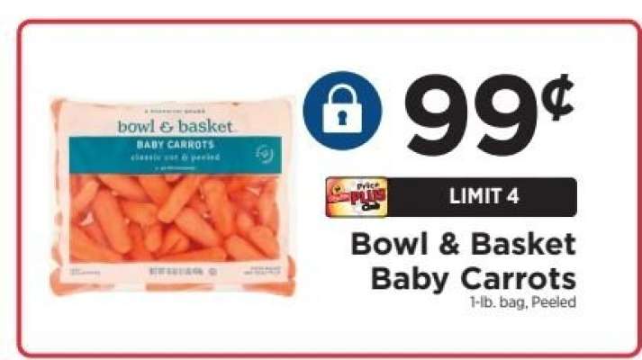 Bowl & Basket Baby Carrots