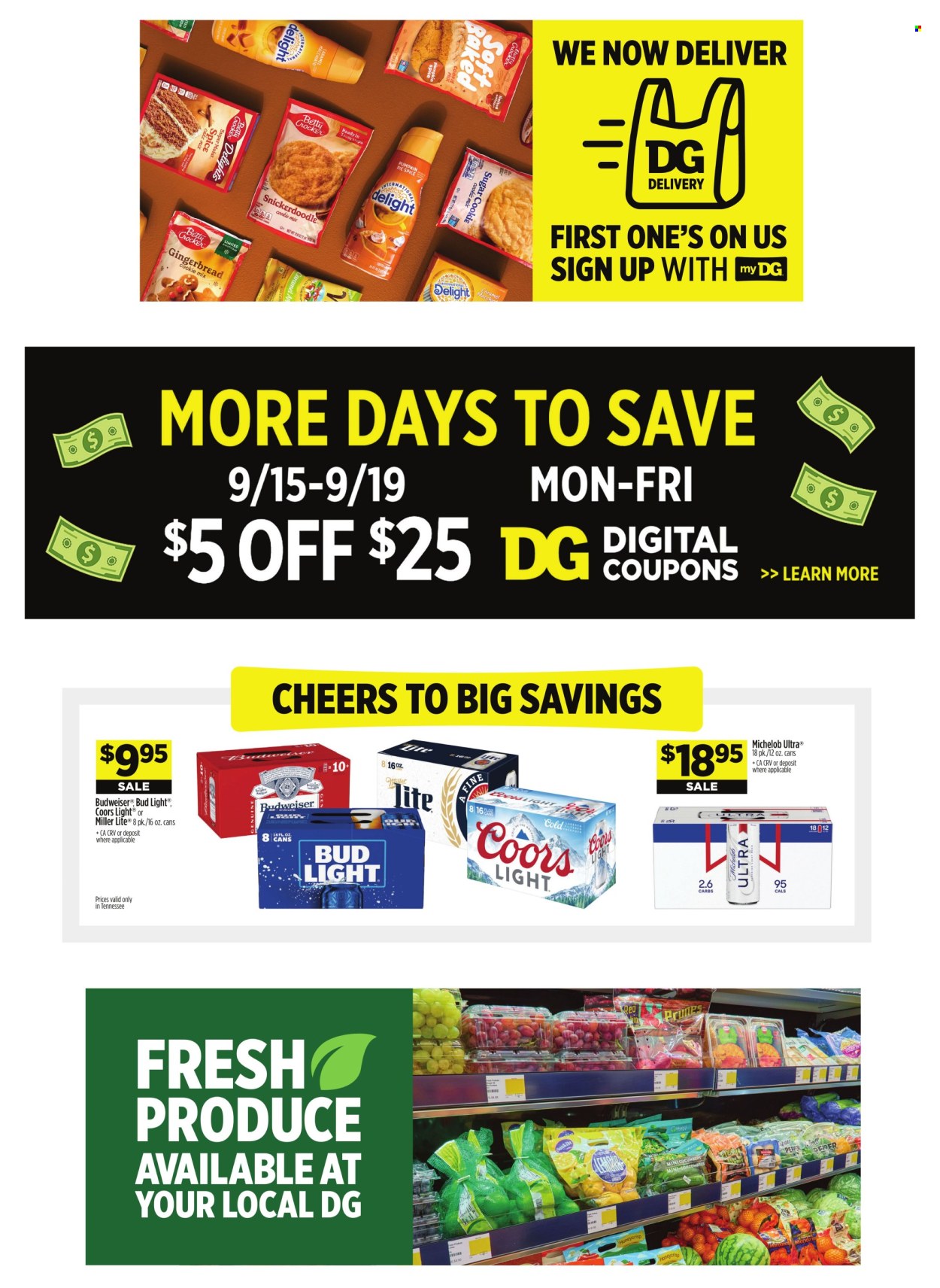 Dollar General ad - 09/14/2025 - 09/20/2025. Page 2