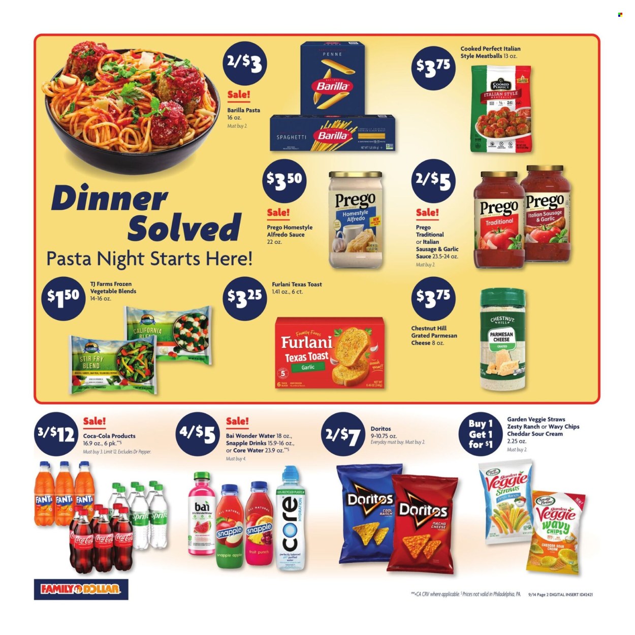 Family Dollar ad - 09/14/2025 - 09/20/2025. Page 2