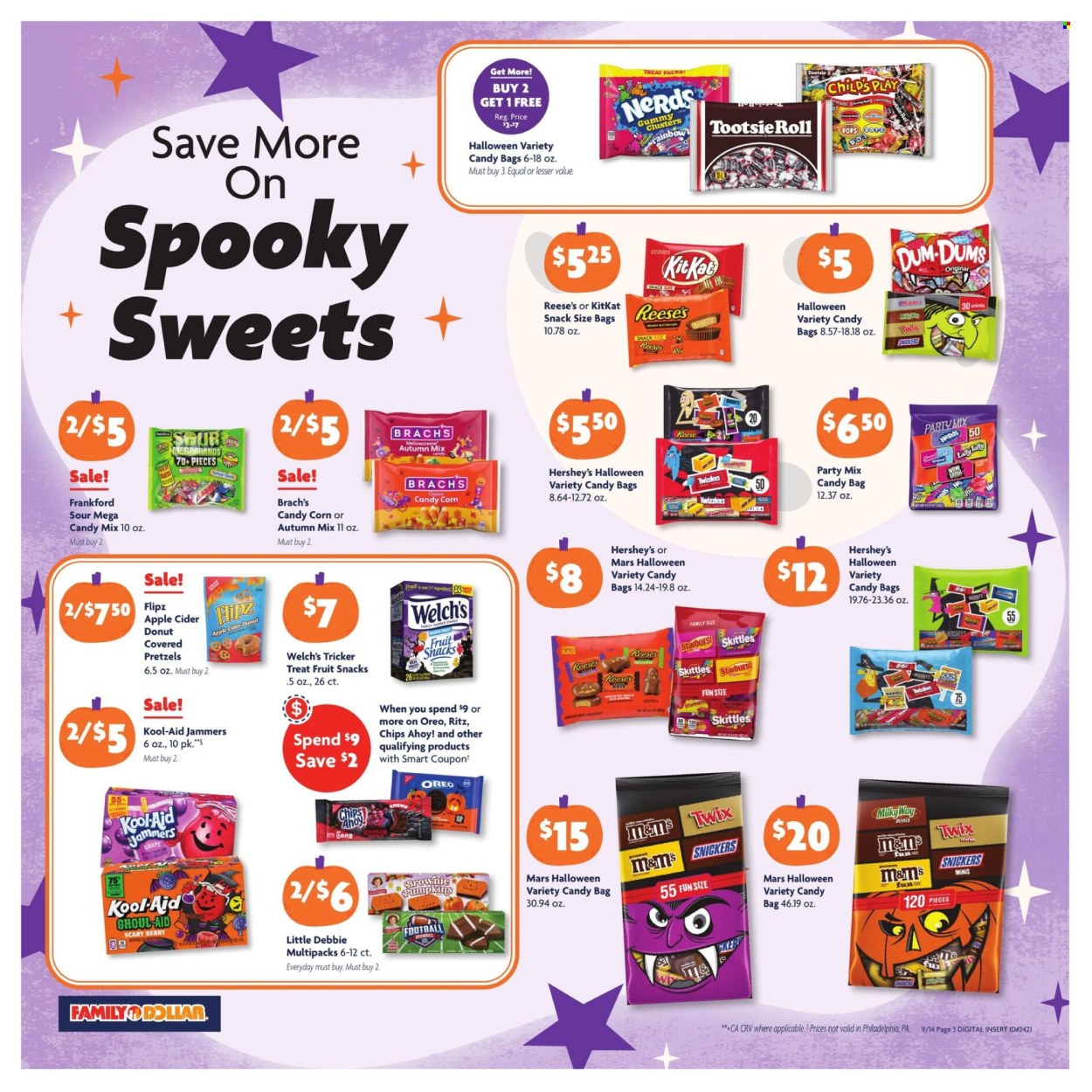 Family Dollar ad - 09/14/2025 - 09/20/2025. Page 3