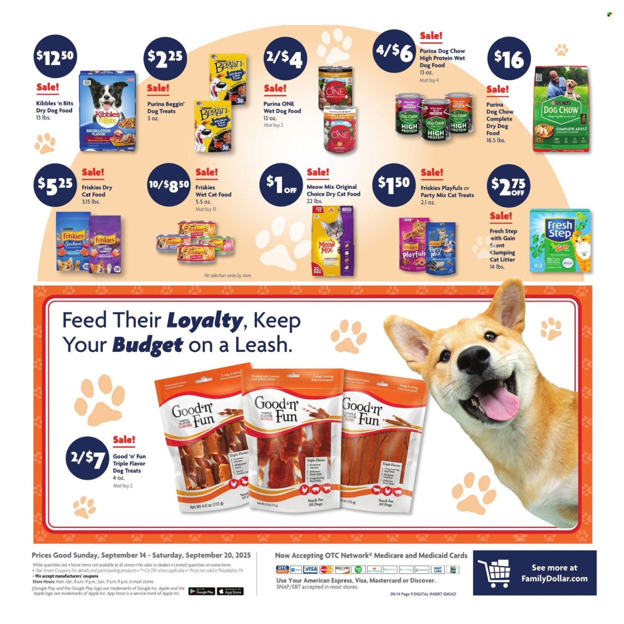 Family Dollar ad - 09/14/2025 - 09/20/2025. Page 10