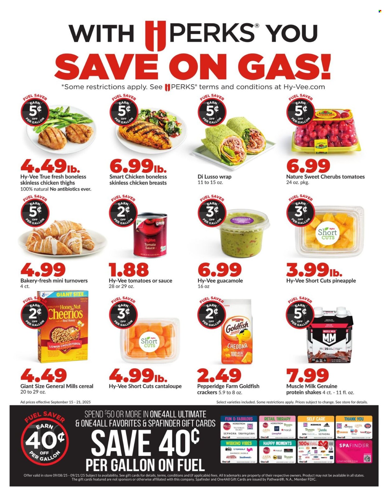Hy-Vee ad - 09/15/2025 - 09/21/2025. Page 8