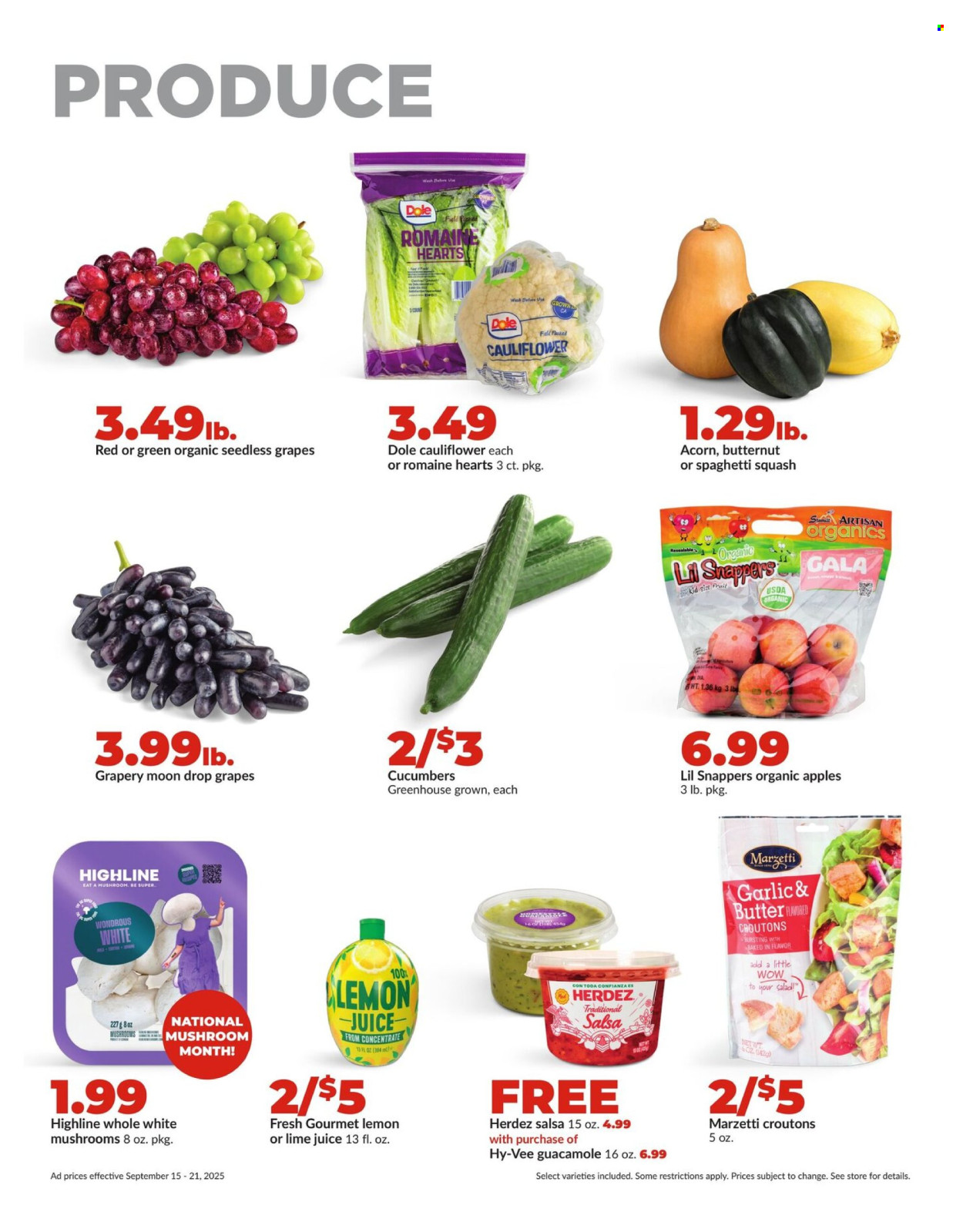 Hy-Vee ad - 09/15/2025 - 09/21/2025. Page 11