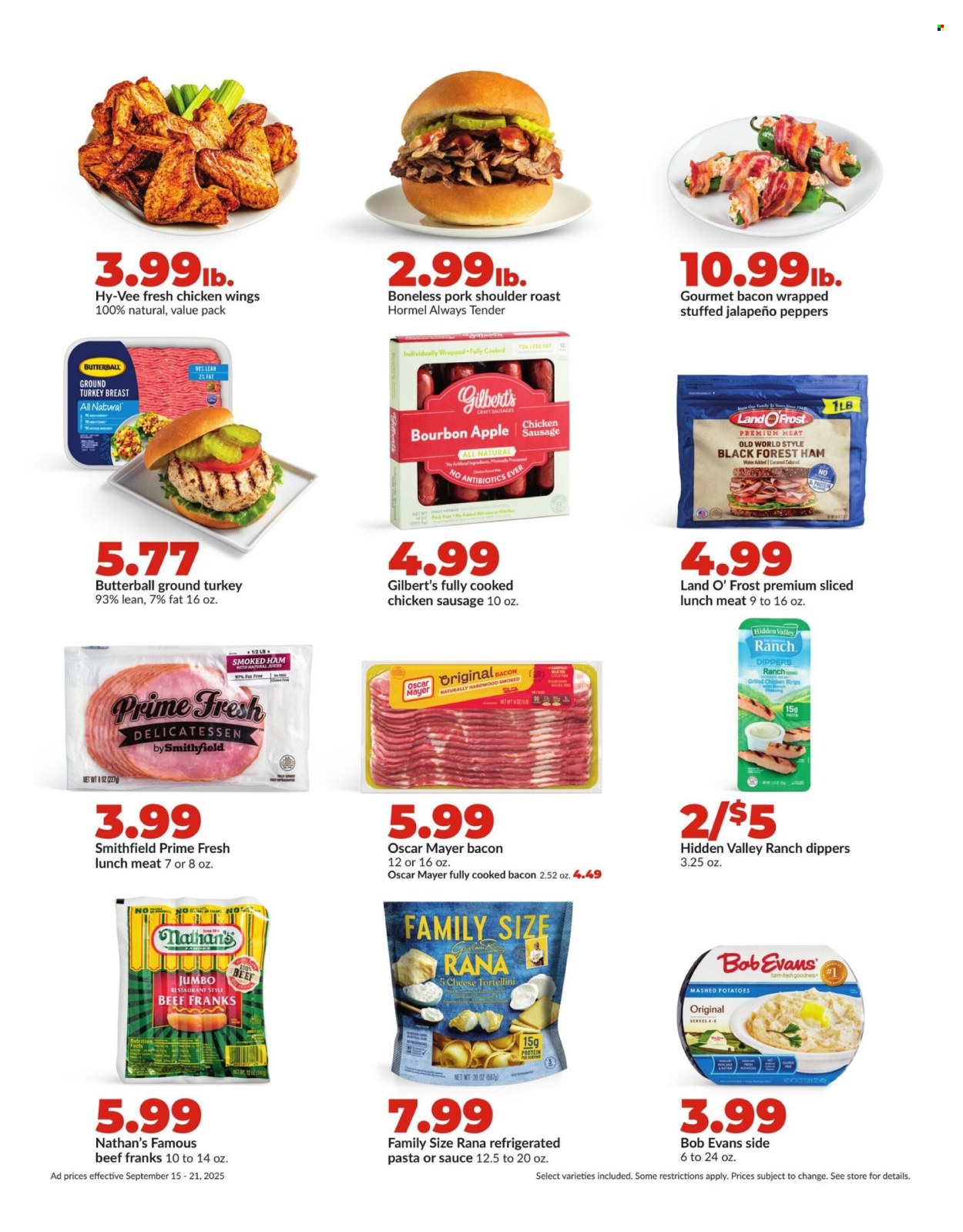Hy-Vee ad - 09/15/2025 - 09/21/2025. Page 13