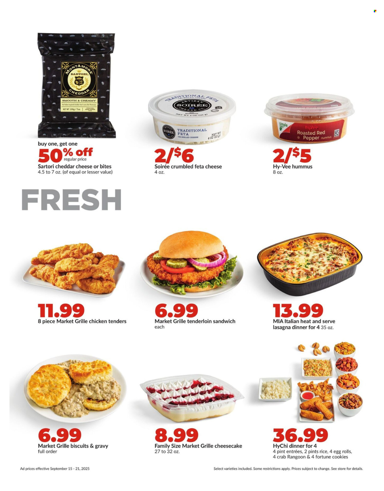 Hy-Vee ad - 09/15/2025 - 09/21/2025. Page 15