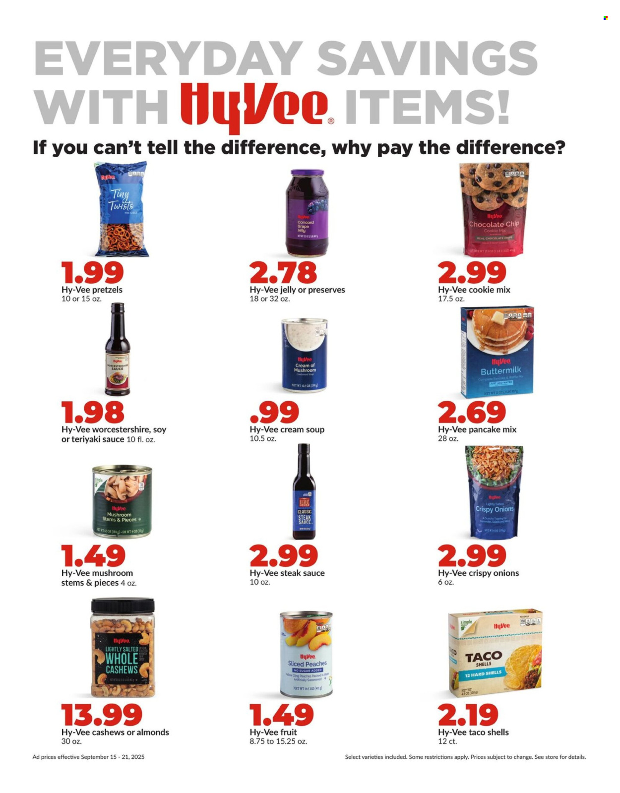 Hy-Vee ad - 09/15/2025 - 09/21/2025. Page 17