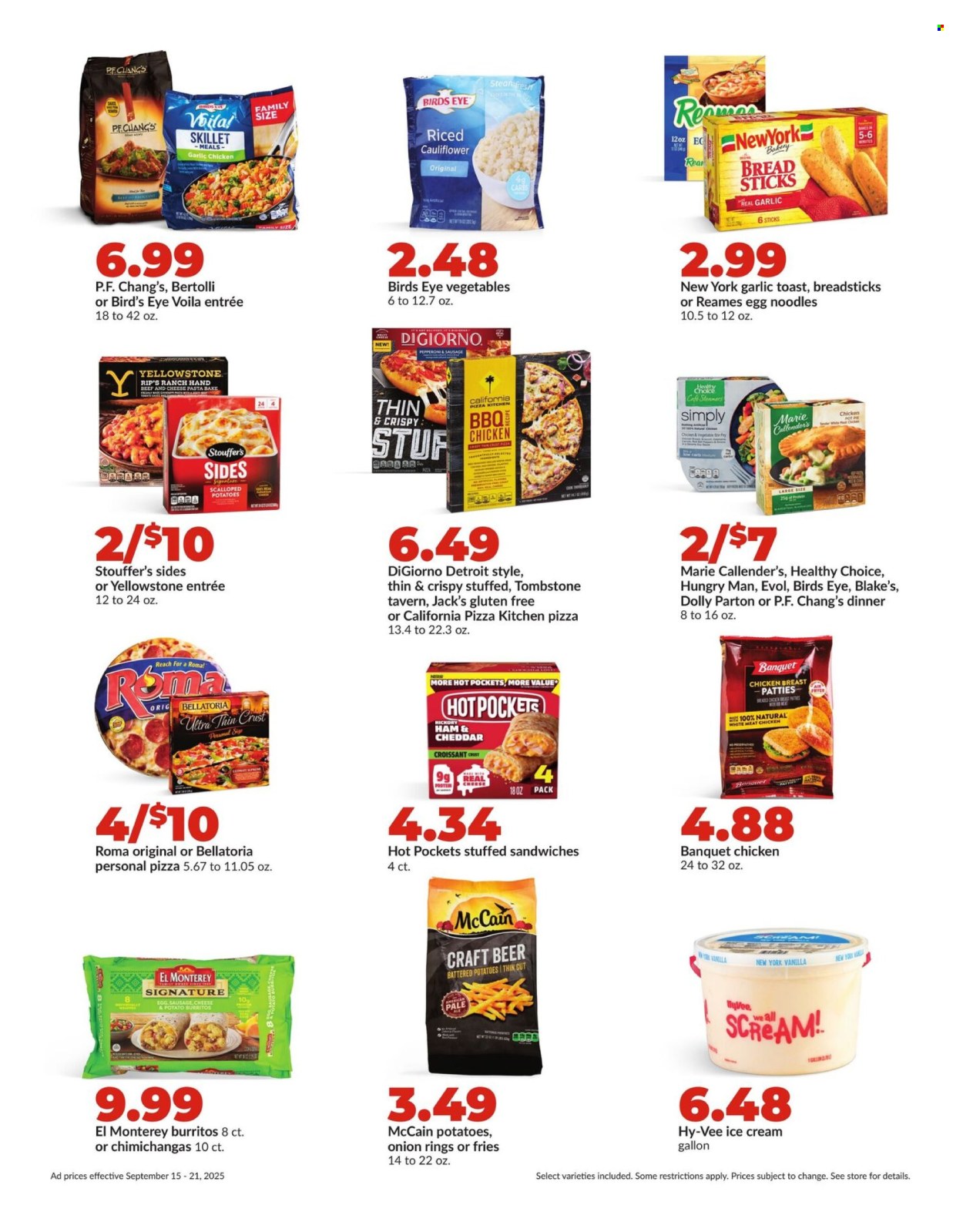 Hy-Vee ad - 09/15/2025 - 09/21/2025. Page 28