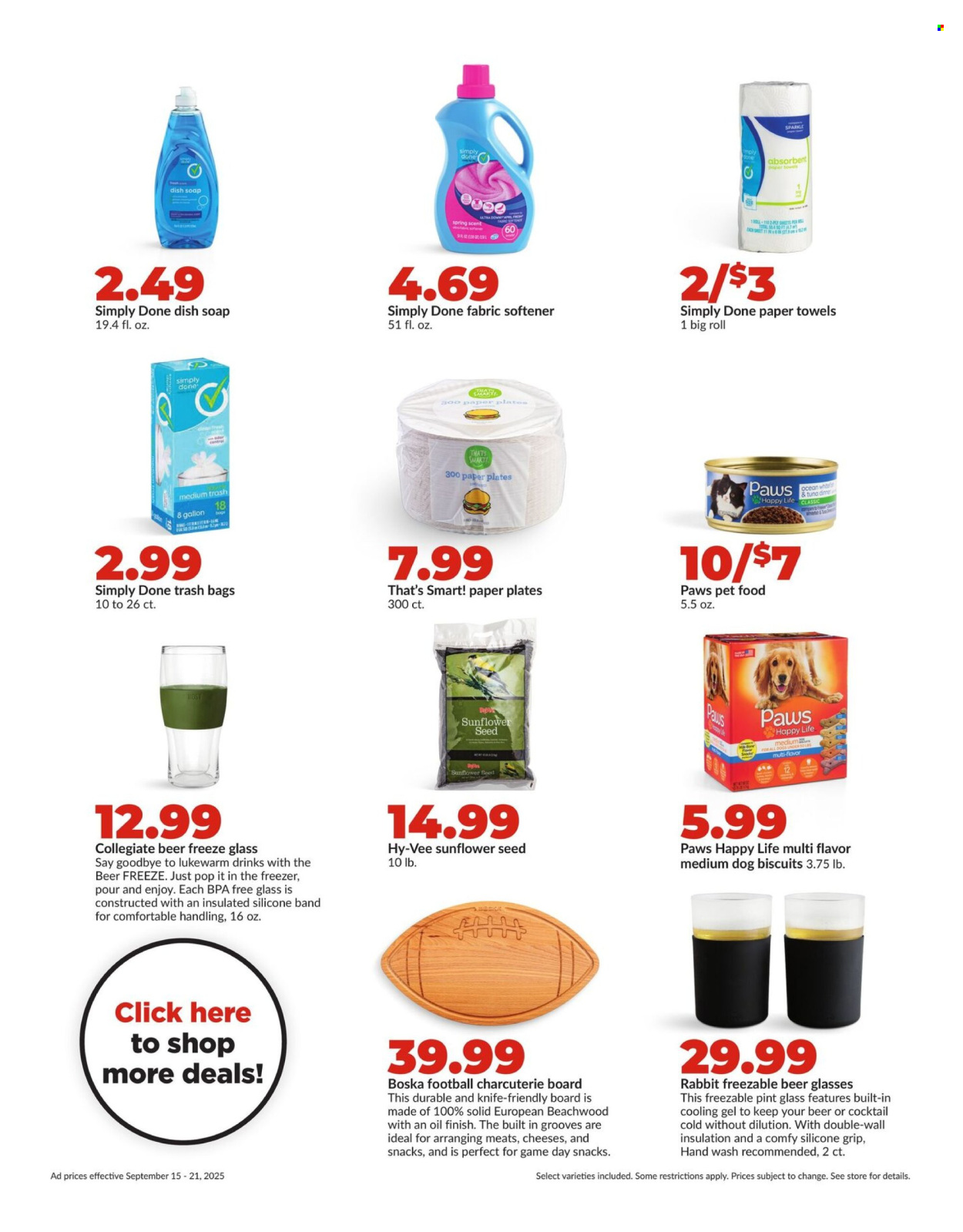 Hy-Vee ad - 09/15/2025 - 09/21/2025. Page 32