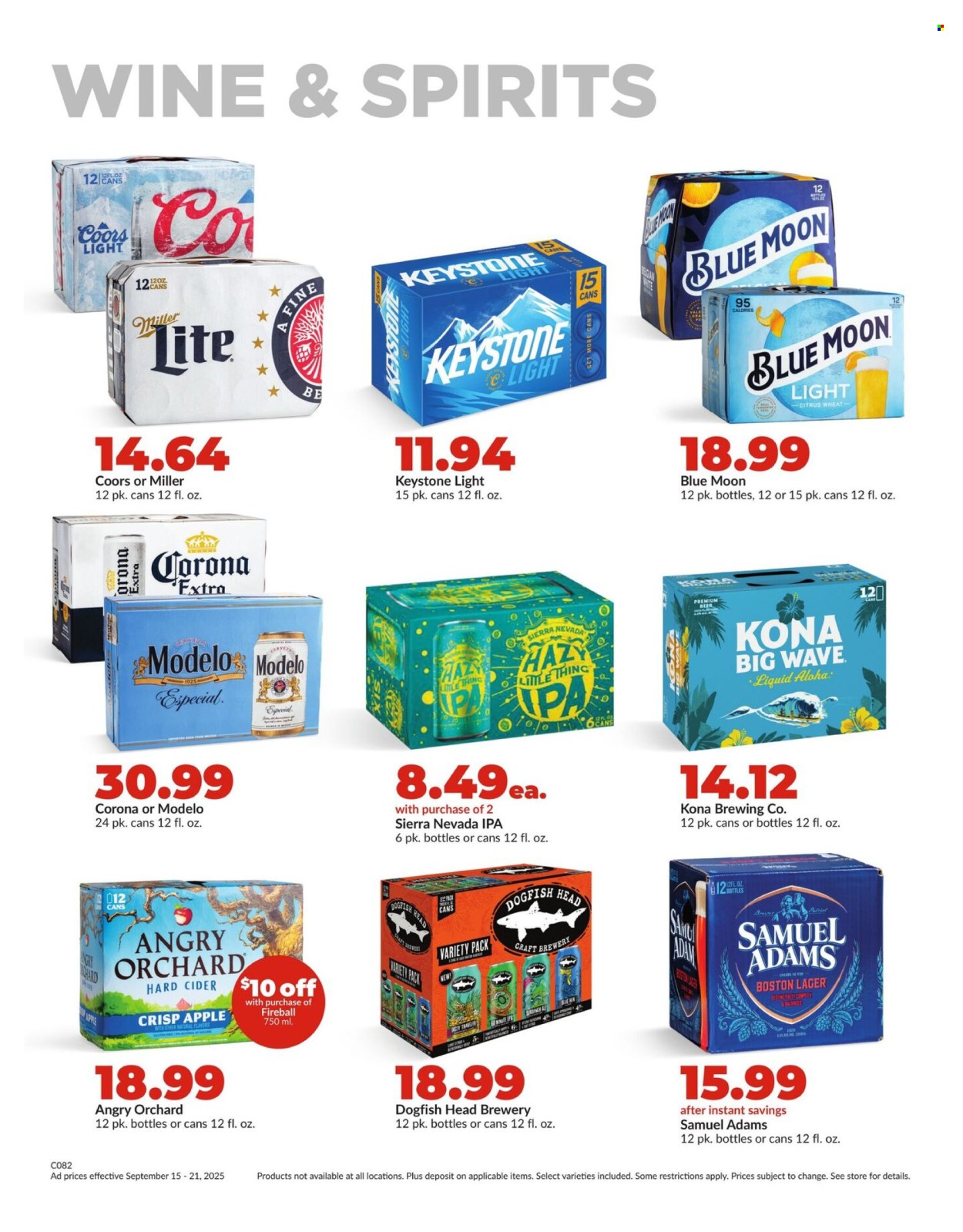 Hy-Vee ad - 09/15/2025 - 09/21/2025. Page 35