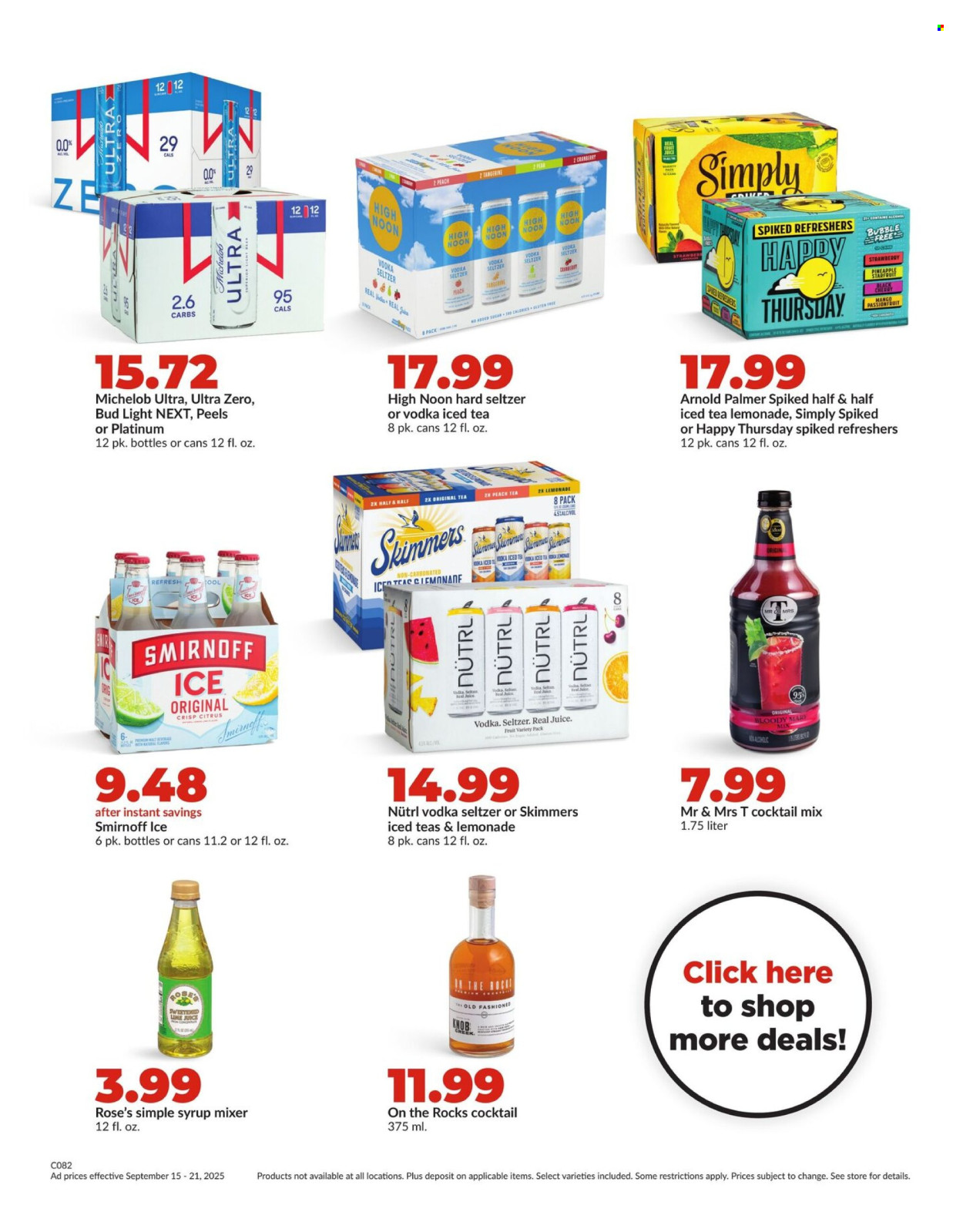 Hy-Vee ad - 09/15/2025 - 09/21/2025. Page 36