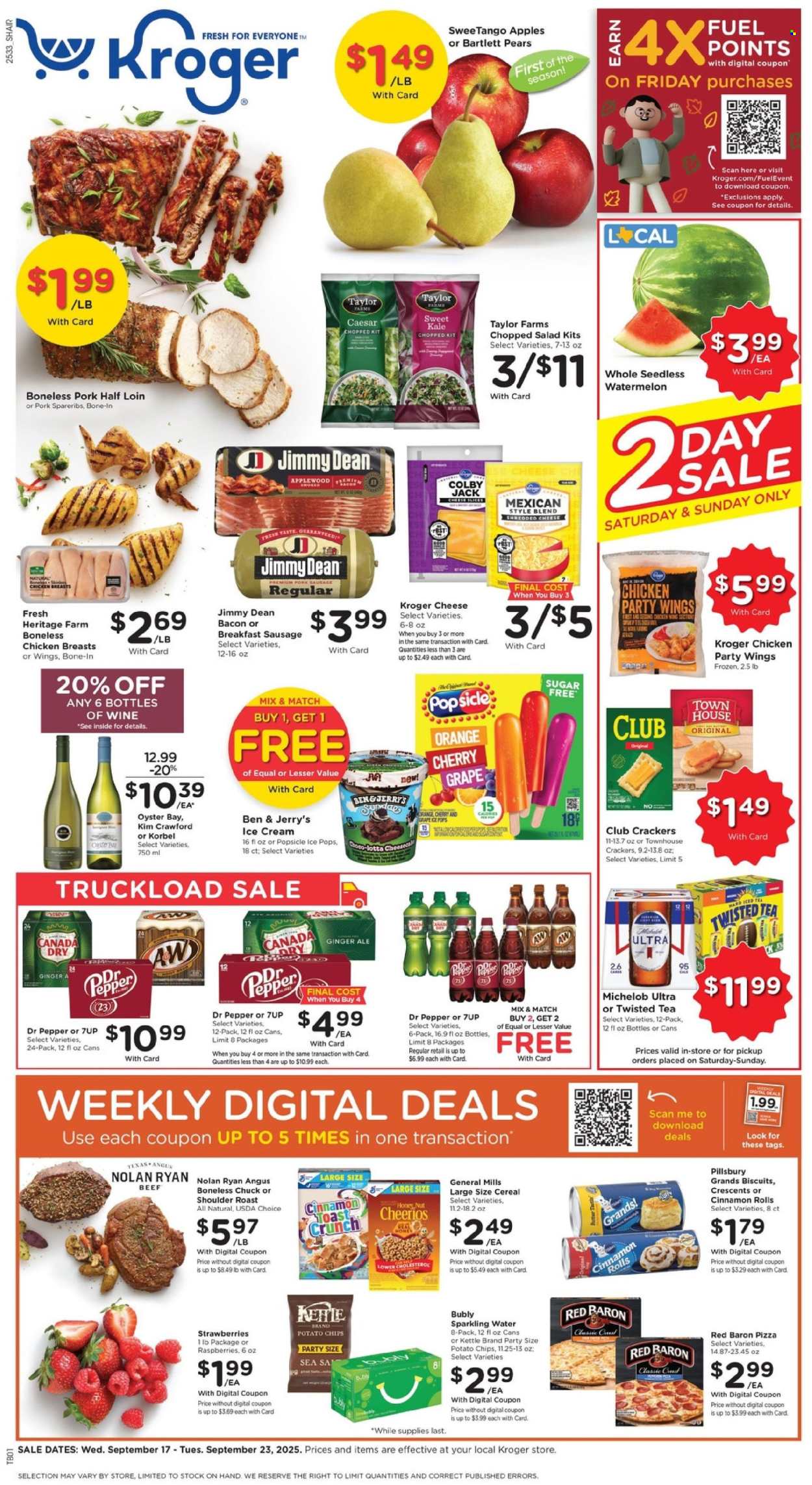 Kroger ad - 09/17/2025 - 09/23/2025. Page 1