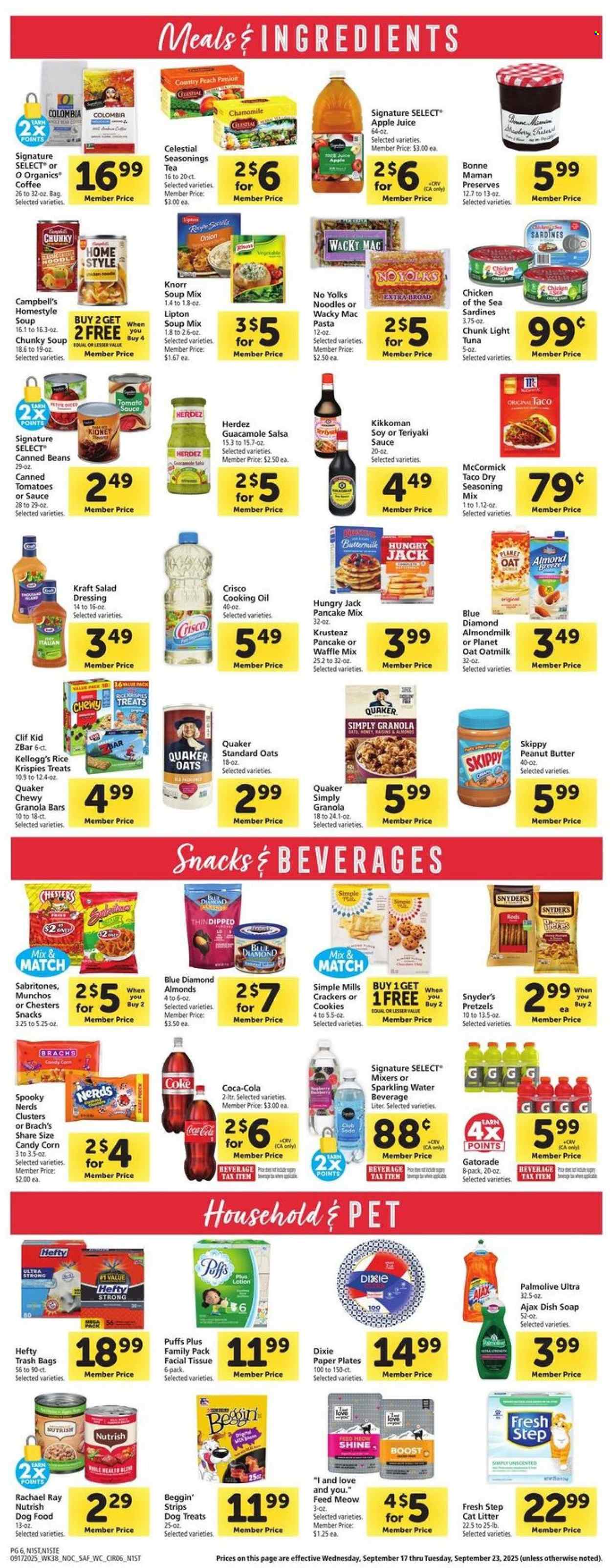 Safeway ad - 09/17/2025 - 09/23/2025. Page 6