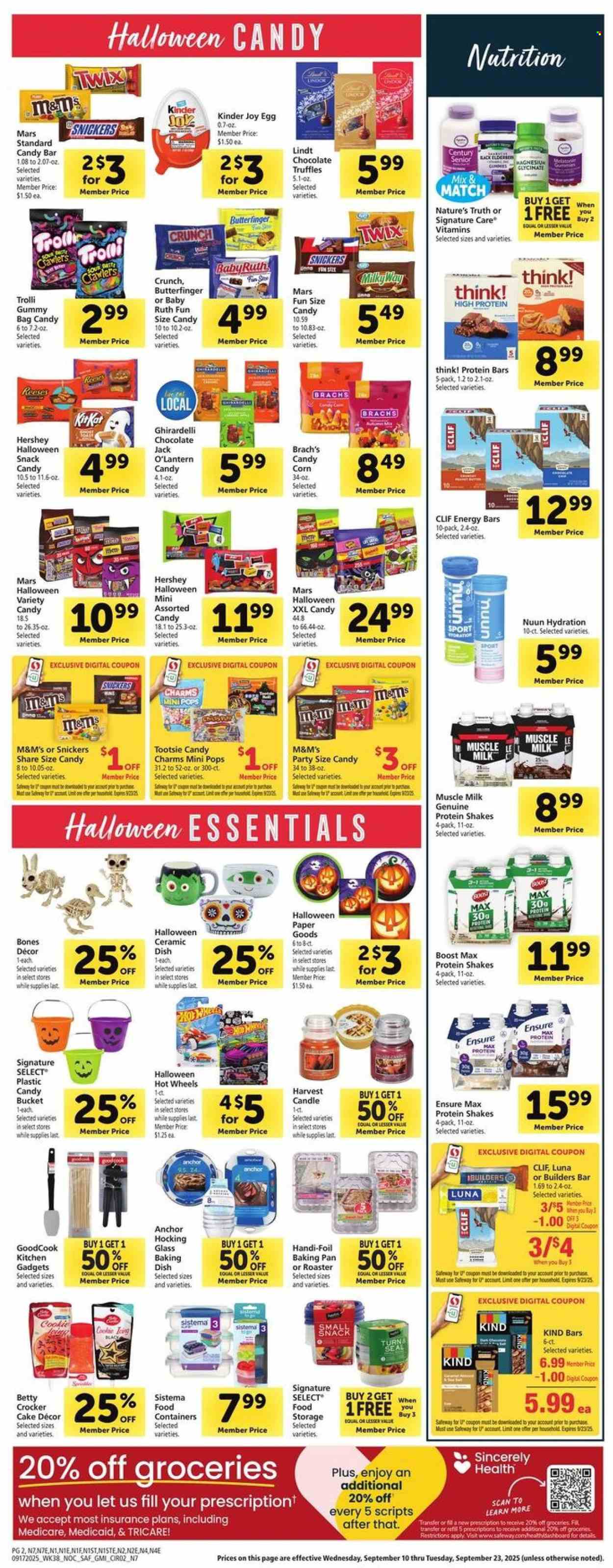 Safeway ad - 09/17/2025 - 09/23/2025. Page 10