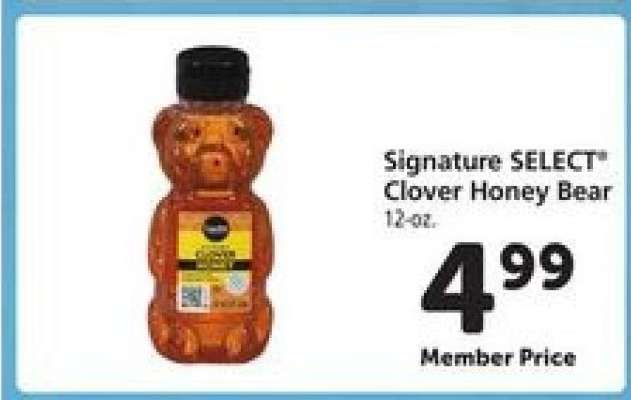 Signature Select Clover Honey Bear