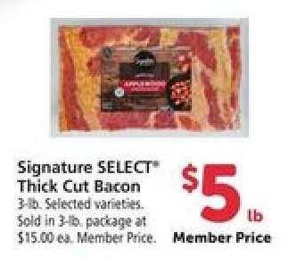 Signature SELECT Thick-Cut Bacon