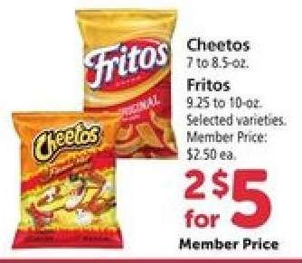 Cheetos or Fritos