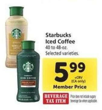 Starbucks Iced Coffee