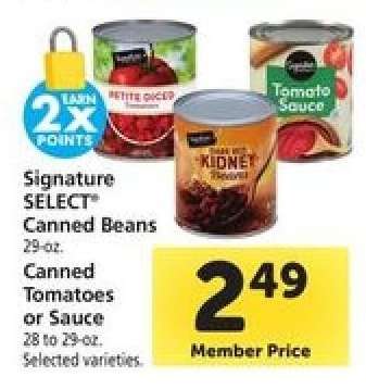 Signature SELECT Canned Beans