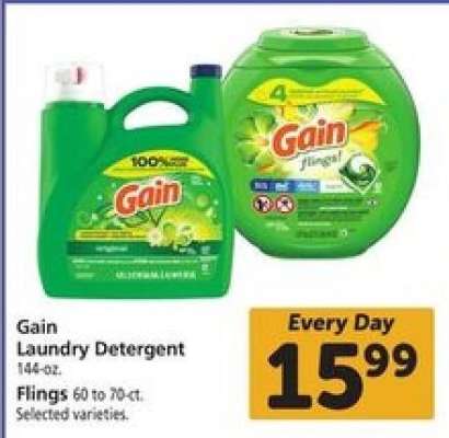 Gain Laundry Detergent