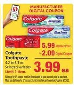Colgate Toothpaste