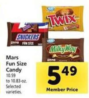 Mars Fun Size Candy