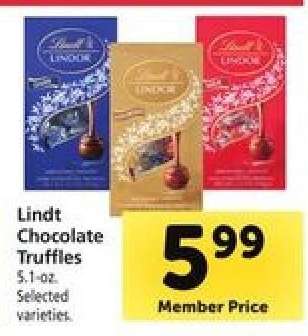 Lindt chocolate truffles