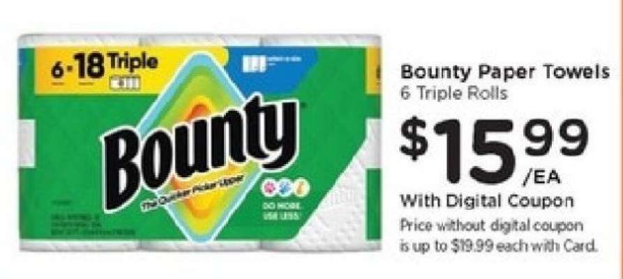 Bounty Paper Towels