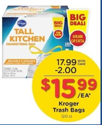 Kroger Trash Bags