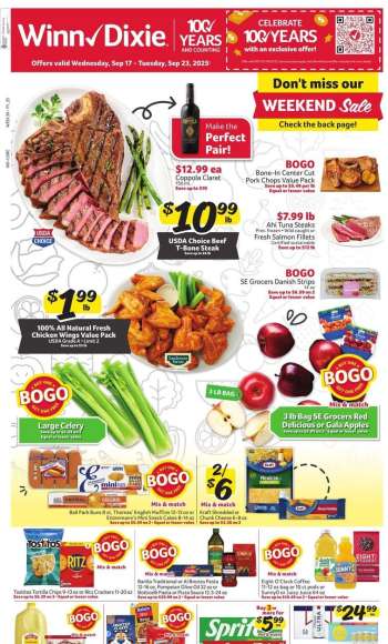 Winn Dixie Flyer - 09/17/2025 - 09/23/2025.