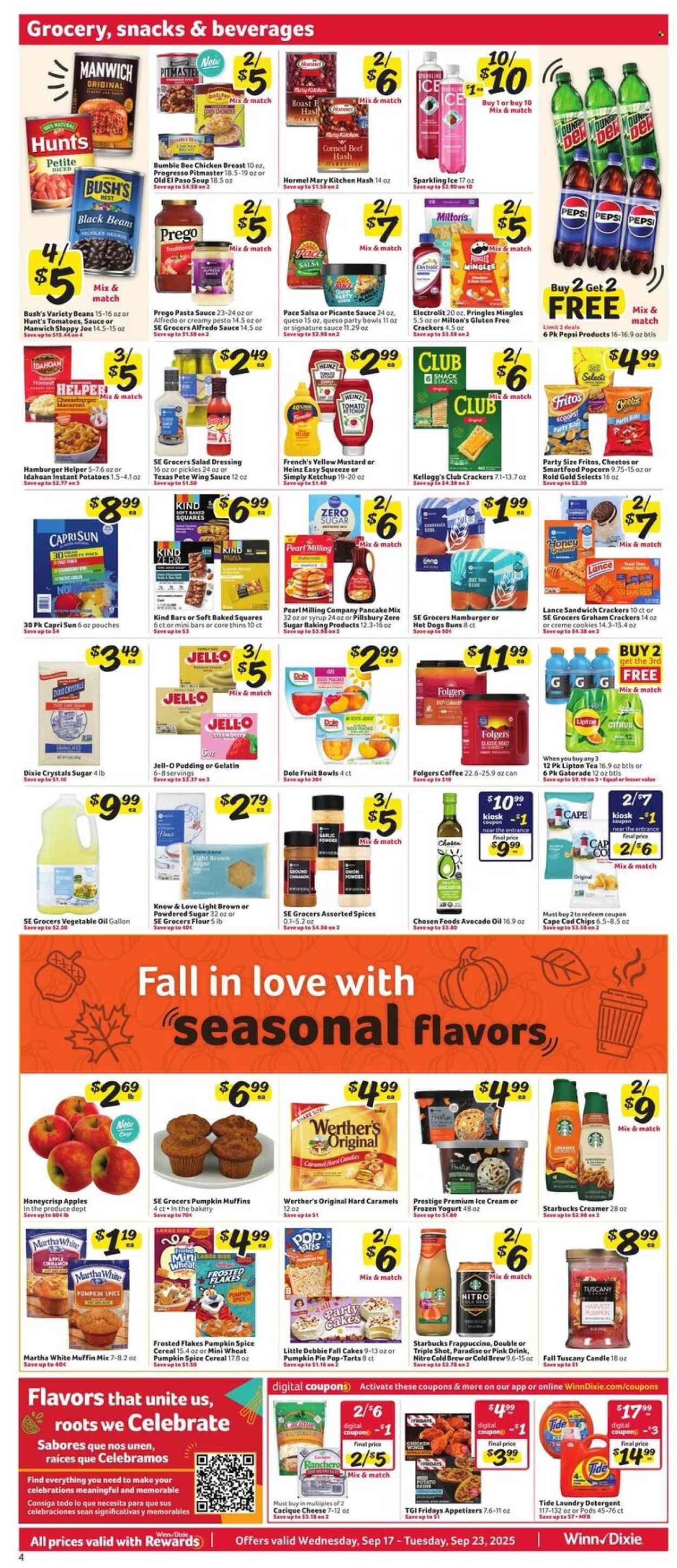 Winn Dixie ad - 09/17/2025 - 09/23/2025. Page 5