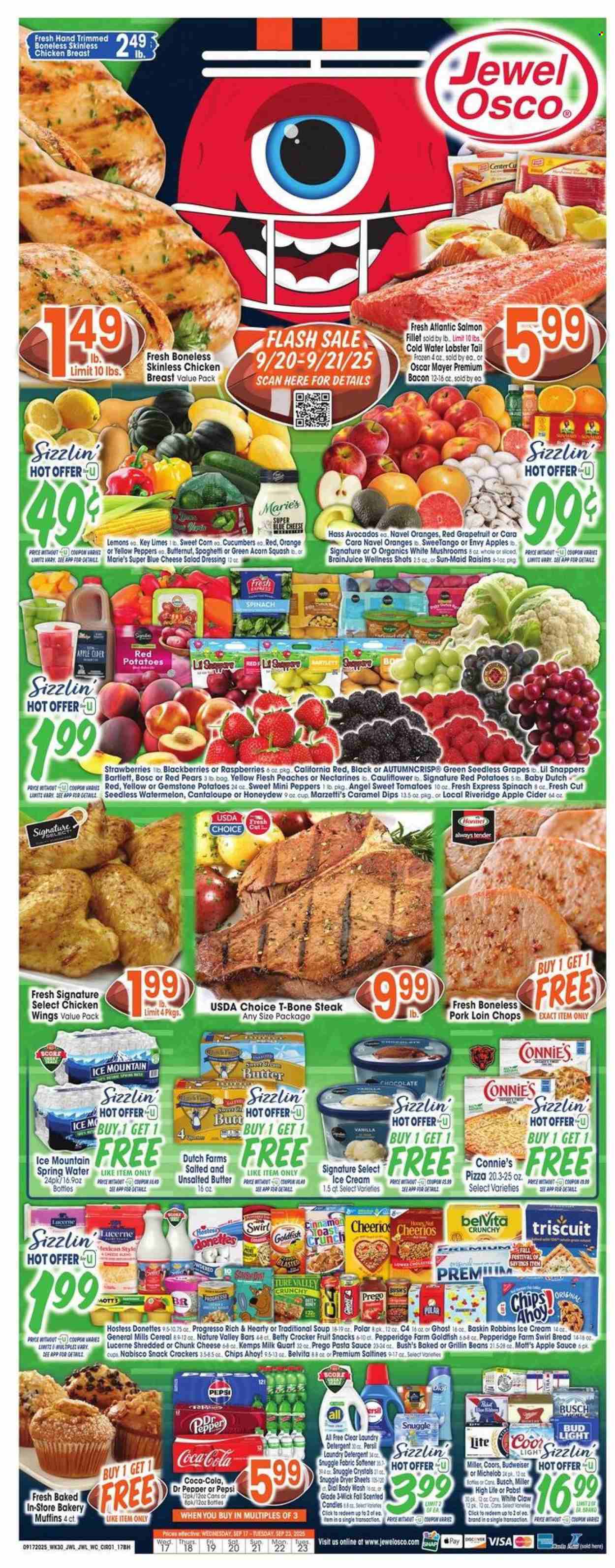 Jewel Osco ad - 09/17/2025 - 09/23/2025. Page 1