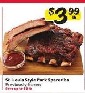 St. Louis Style Pork Spareribs