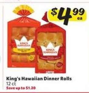 King's Hawaiian Dinner Rolls