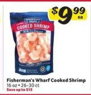 Fisherman's Wharf Cooked Shrimp