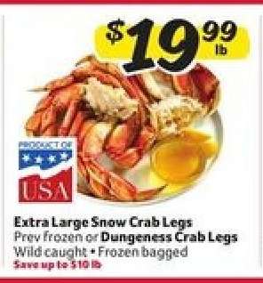 Extra Large Snow Crab Legs