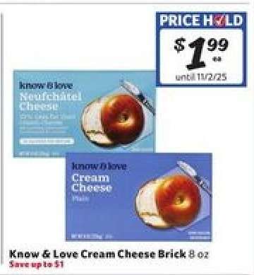 Know & Love Cream Cheese Brick