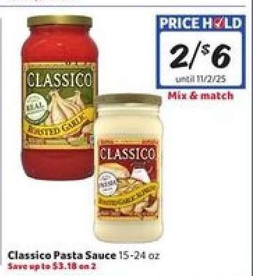 Classico Pasta Sauce