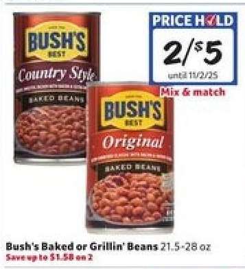 Bush's Baked or Grillin' Beans