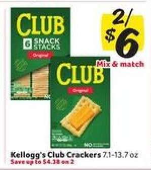 Kellogg's Club Crackers