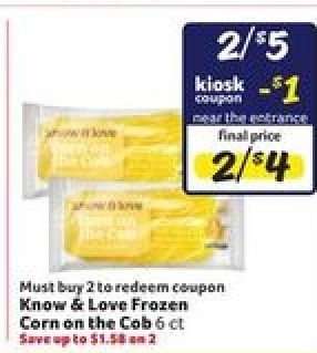 Know & Love Frozen Corn on the Cob
