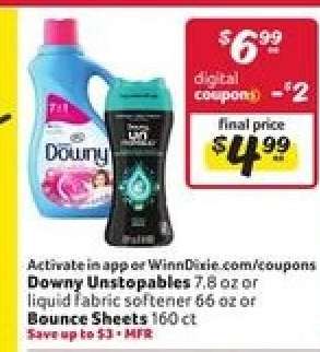 Downy Unstopables or Bounce Sheets