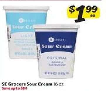 SE Grocers Sour Cream