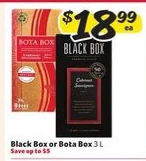 Black Box or Bota Box