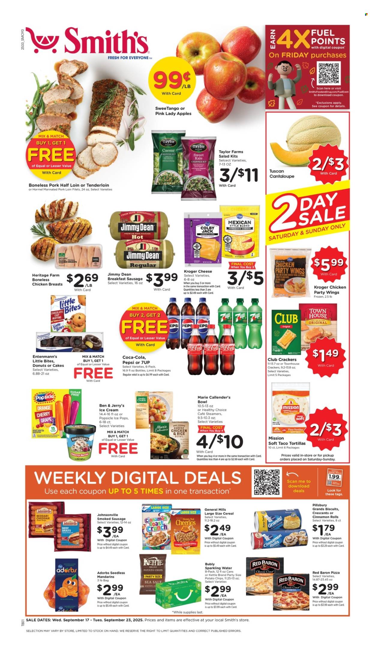 Smith's ad - 09/17/2025 - 09/23/2025. Page 1