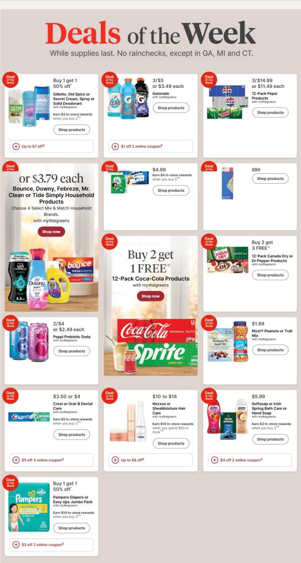 Walgreens Flyer - 09/14/2025 - 09/20/2025.